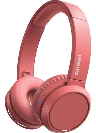 Навушники philips tah4205 on-ear mic бездротові 10м червоний (tah4205rd/00)