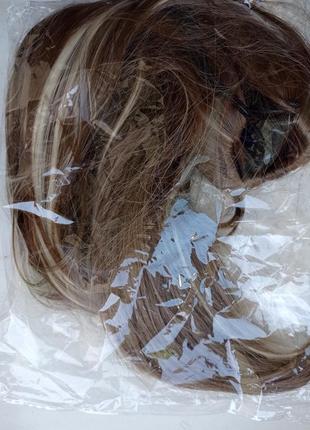 Длинный хвост из искусственных волос