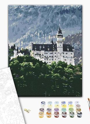 Картина по номерам "вид на нойшванштайн", "bs34844", 40x50 см