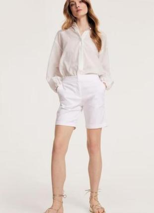 Білі шорти бермуди ❤️
