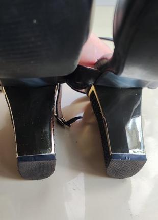 Босоніжки чорні на вихід розмір 403 фото