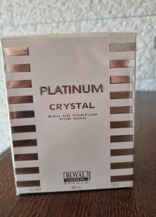 Platinum crystal 100мл eau de parfum for man