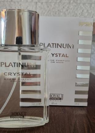 Platinum crystal  100мл eau de parfum for man