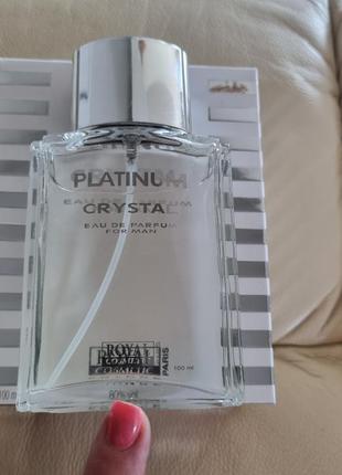 Platinum crystal 100мл eau de parfum for man