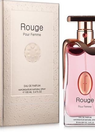 Парфумована вода flavia rouge pour femme 100 ml оригінал