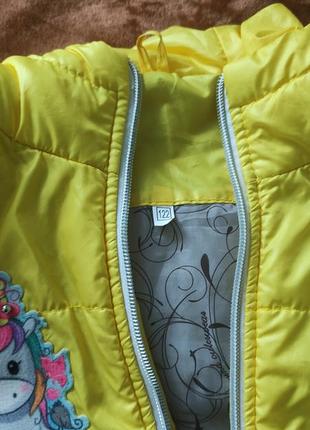 Куртка весна осень 116 122 7