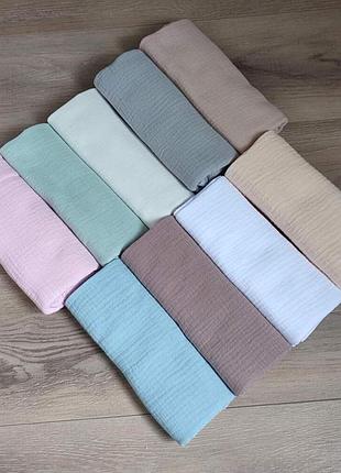 Пеленки из муслина для новорожденных 100% хлопок