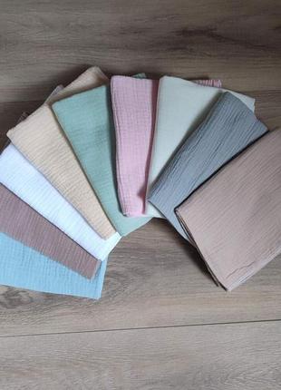 Пеленки из муслина для новорожденных 100% хлопок