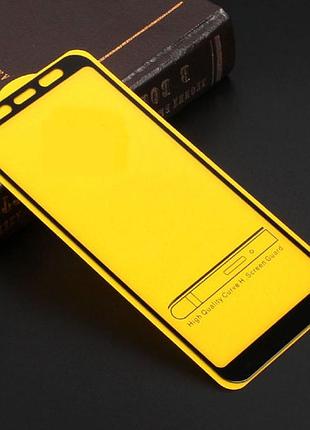 Full glue защитное стекло для samsung galaxy j6 plus 2018 (j610) - black