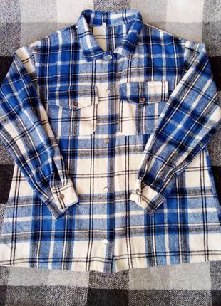 Женская рубашка в клетку