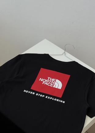 Футболка tne north face box logo t-shirt5 фото