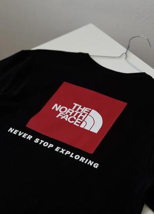 Футболка tne north face box logo t-shirt6 фото