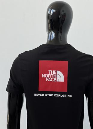 Футболка tne north face box logo t-shirt3 фото