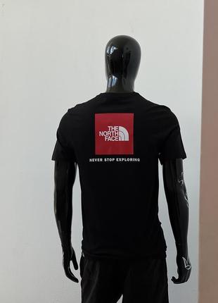 Футболка tne north face box logo t-shirt8 фото