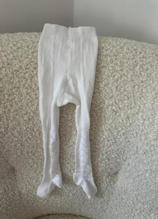 Білі колготки на дівчинку 4-5 років