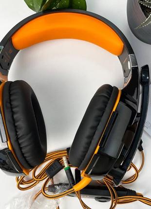 Ігрові навушники kotion each g2000 (помаранчеві)