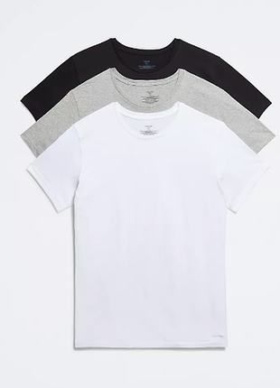 Футболка мужская базовая хлопок calvin klein клеящийся оригинал