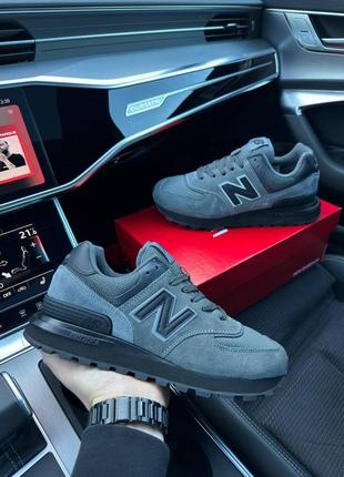 Чоловічі кросівки new balance prm classic dark gray black