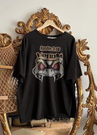 Футболка wwe vintage austin 3:16