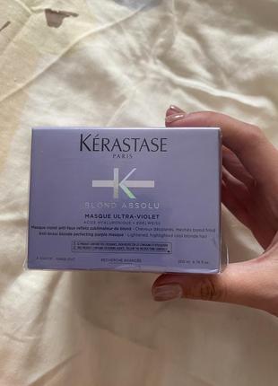 Kerastase blond absolu bain ultra-violet - маска для освітленого волосся