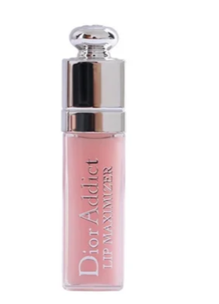 Dior addict lip maximizer блиск для губ у відтінку 01 pink, 2 мл