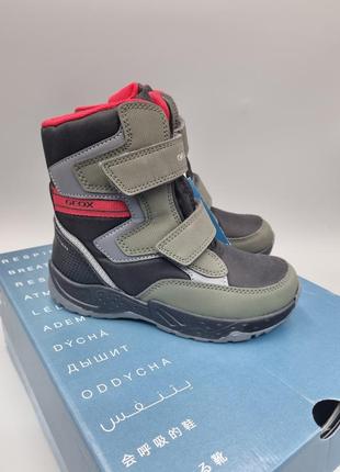 Зимові черевики geox sentiero 26,29, 30, 31, 32, 33, 34, 35, 36 зимние ботинки