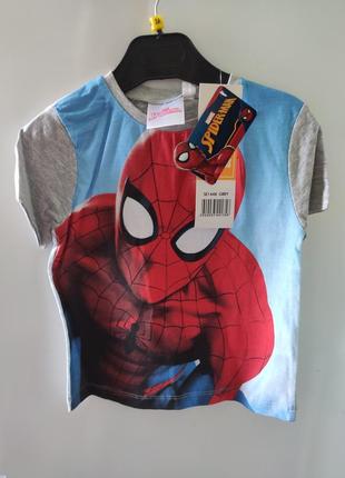Дитяча футболка для хлопчика: павук спайдермен р.98,104,122,128disney