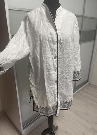 Льняная рубашка