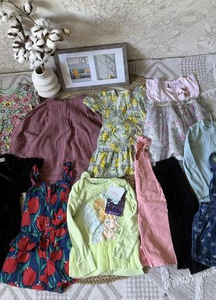 Лот пакет комплект речей чоловічок сліп сукня zara ромпер next реглан джинсовий комбінезон на 12-18 місяці 86 см на дівчинку