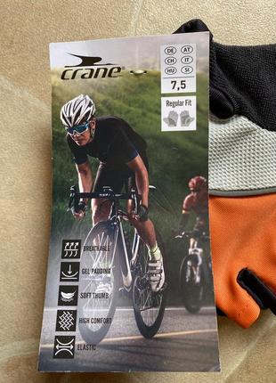 Перчатки crane для спорта с гелиевыми частями