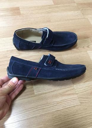 Замшевые мокасины mocassino