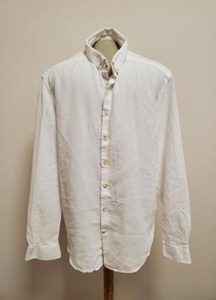Гарна брендова котонова сорочка рубашка