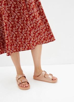 Skechers "luxe foam" жіночі літні капці/сандалії/сабо