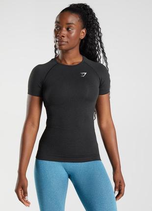 Gymshark жіноча компресійна футболка для занять спортом