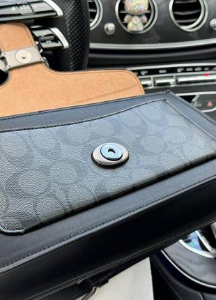 Сумка жіноча в стилі  coach premium black5 фото