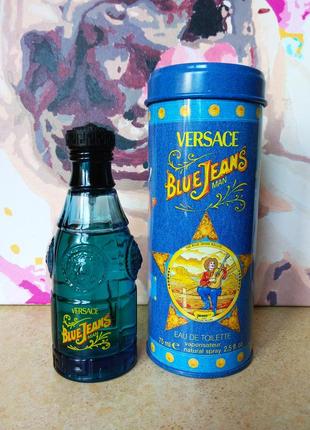 Versace blue jeans туалетная вода для мужчин 75 мл.