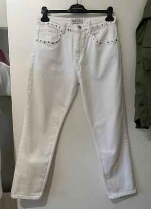 Джинсы женские мом mom zara