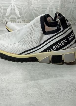 Жіночі, чоловічі, білі сліпони, кросівки