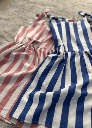 Детские льняные дышащие сарафаны в стиле zara