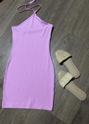 Сукня сарафан рожева