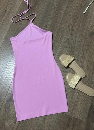 Сукня сарафан рожева