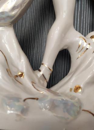 Статуэтка "балерина. кошка" , вербилки