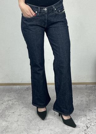 Джинсы diesel y2k стиль 00х в клеш