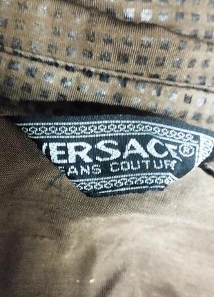 430. versace, идеальная блуза с длинным рукавом итальянского бренда класса люкс5 фото