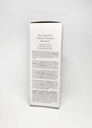 Масажний крем з екстрактом каштану та глюкозаміном dr. c. tuna glucosamine farmasi...