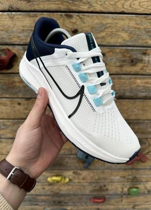 Кроссовки nike air zoom pegasus (бело-синие)1 фото