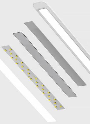 Настольная led лампа 7789 складная сенсорная сенсорная с термометром и дисплеем2 фото