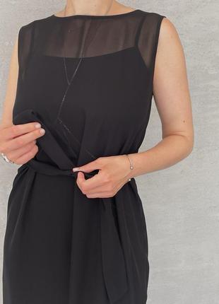 Платье на запах, платье макси, платье с заучками