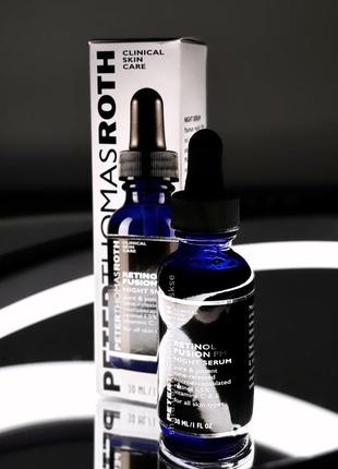 Нічна сироватка з ретинолом peter thomas roth retinol fusion pm night serum 30 ml