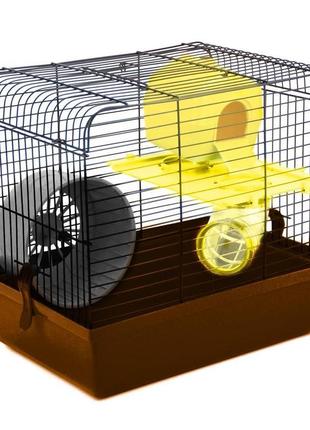 Клітина для гризунів "хом'як-1 люкс" 330x230x290 фарба